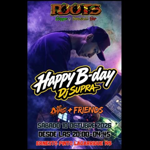 Happy B-day DJ Supra