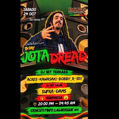 Jota Dread en Roots Reggae & Cultural Bar