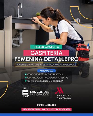 Taller Gasfitería Femenina DetallePro