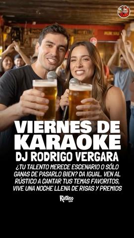Viernes de Karaoke en Rústico BrewPub