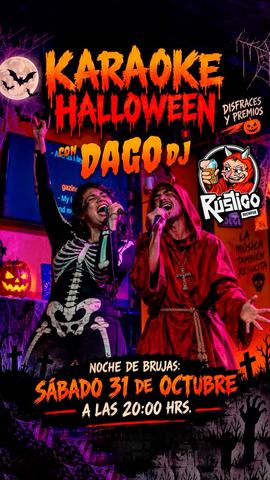 Karaoke Halloween con Dago DJ