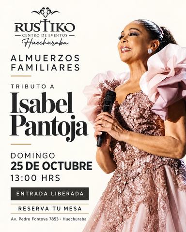 Tributo a Isabel Pantoja en Rustiko