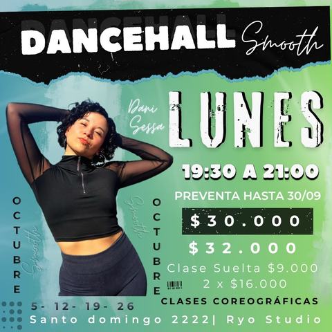 Clases de Dancehall Smooth