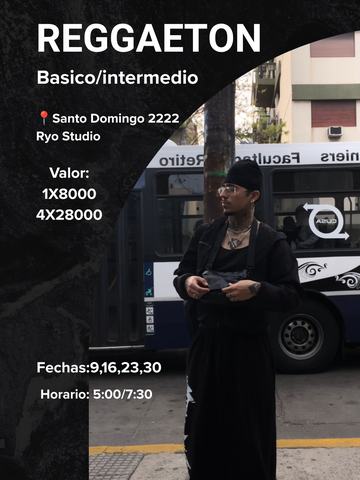 Clase de Reggaeton Básico/Intermedio
