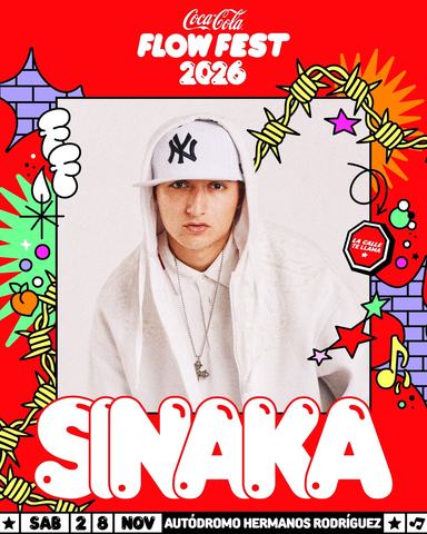 Sinaka - Coca-Cola Flow Fest 2026
