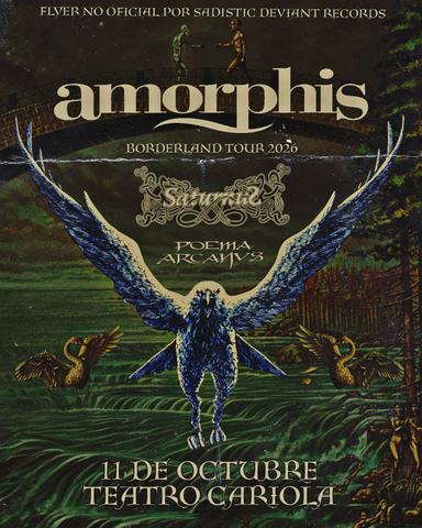 Amorphis en Teatro Cariola