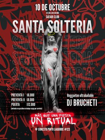 Santa Soltería en Safari Club