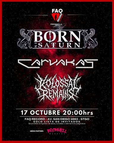 Death Metal Concert: Born, Carvakas and more
