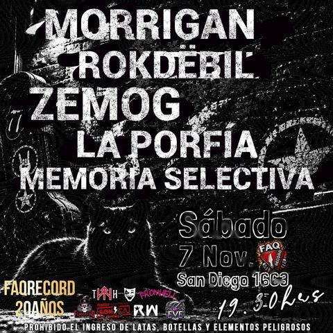 Encuentro de Rock Underground en Faq Record