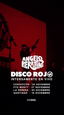 Angelo Pierattini - Disco Rojo en Vivo