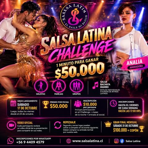 Salsa Latina Challenge: Gran Lanzamiento