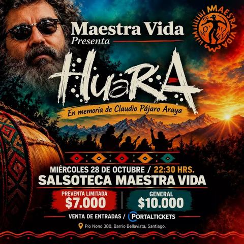 Huara: Homenaje a Claudio Pájaro Araya