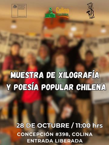Muestra de Xilografía y Poesía Popular Chilena