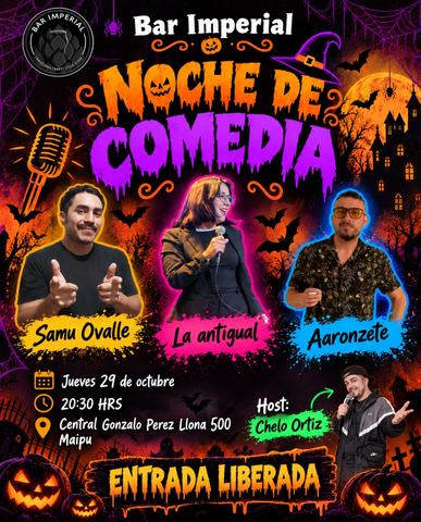 Noche de Comedia con Samu Ovalle