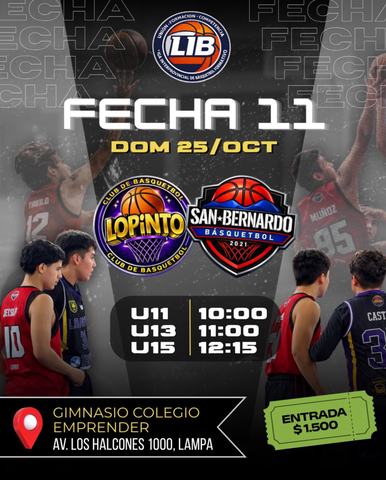Lopinto vs San Bernardo Basketball