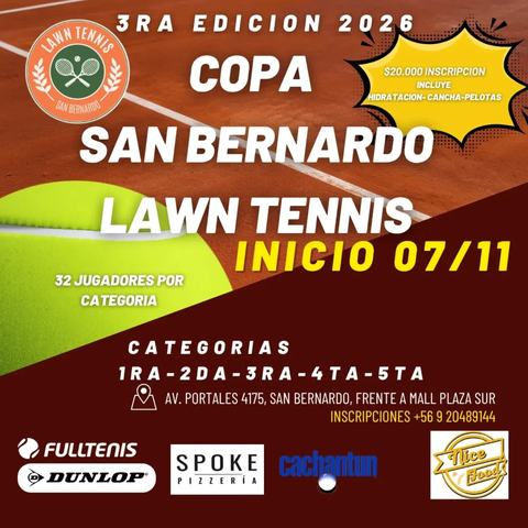 Copa San Bernardo Lawn Tennis