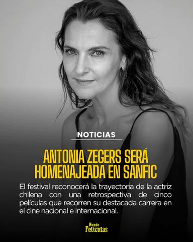 SANFIC22: Homenaje a Antonia Zegers