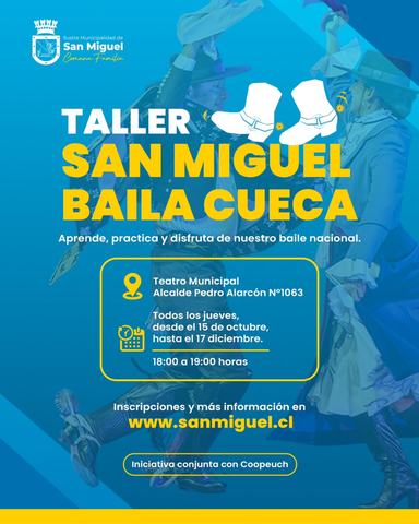 Taller San Miguel Baila Cueca