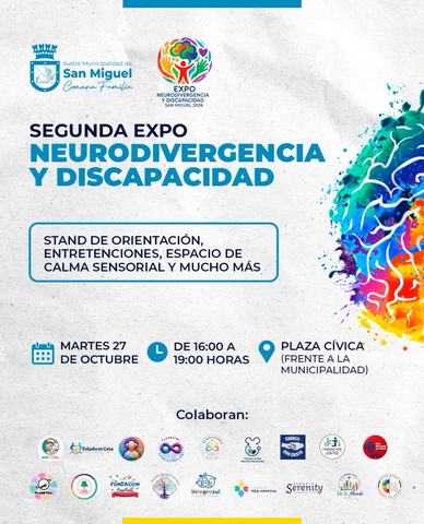 Segunda Expo Neurodivergencia y Discapacidad