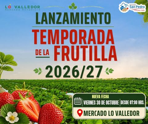 Lanzamiento Temporada Frutilla 2026/27