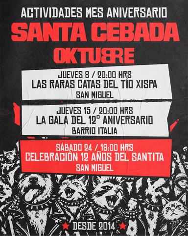 La Gala Aniversario Santa Cebada