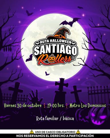Ruta Halloween Santiago Rollers