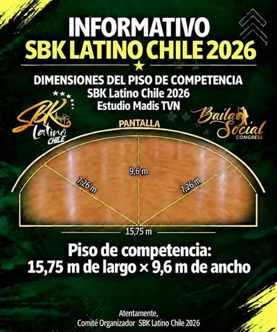 SBK Latino Chile Dance Cup 2026 - Bachateros 2.0