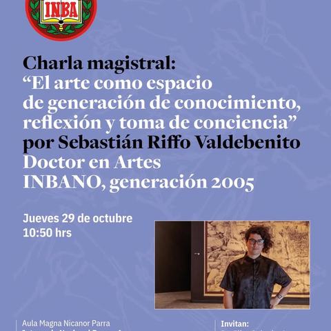 Charla Magistral: El arte y conocimiento