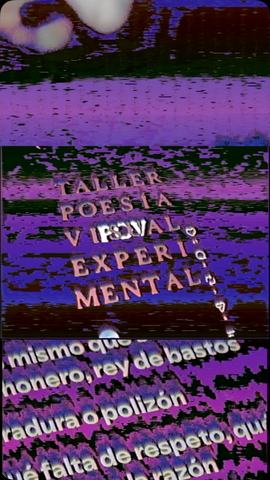 Taller Poesía Visual Experimental