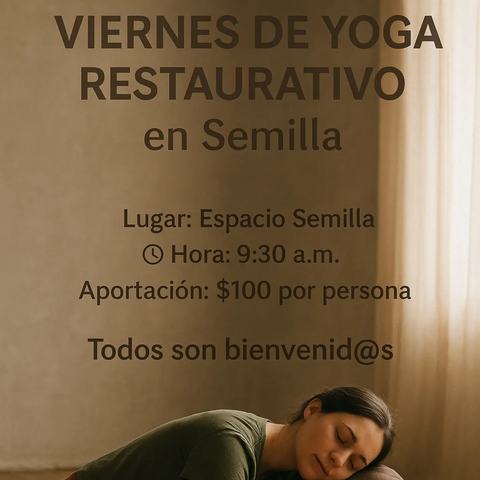 Viernes de Yoga Restaurativo