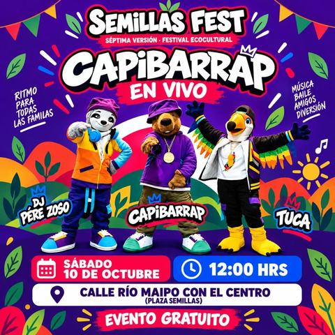 Semillas Fest con Capibarrap