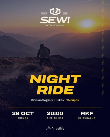 Night Ride SEWI MTB School