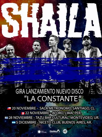 Shaila - Gira Lanzamiento "La Constante"