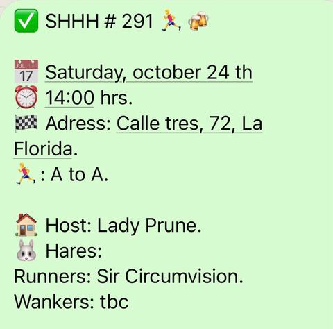 Santiago Hash House Harriers