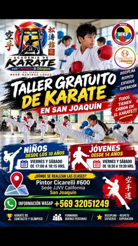 Taller Gratuito de Karate Shotokan