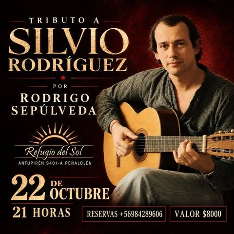 Tributo a Silvio Rodríguez por Rodrigo Sepúlveda