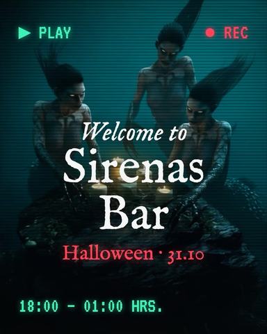 Halloween at Sirenas Bar