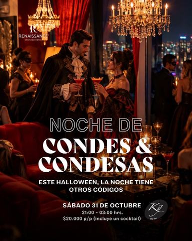 Noche de Condes & Condesas Halloween