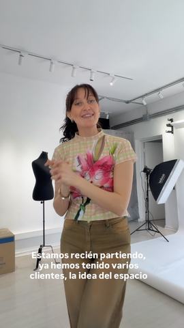 Estudio de fotografía en marcha blanca