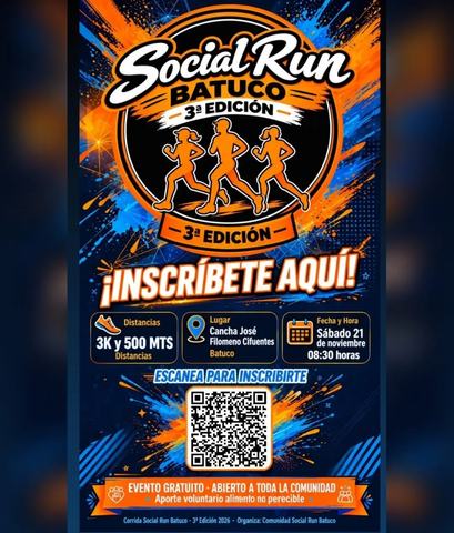 Social Run Batuco 3ª Edición