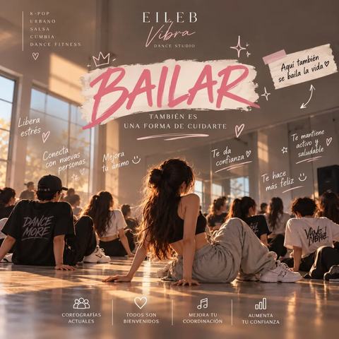 Clases de Baile (Salsa, K-Pop, etc.)