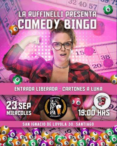 Comedy Bingo con La Ruffinelli