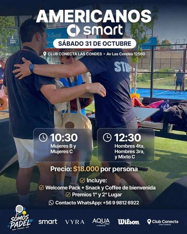 Torneo Americanos Smart - Somos Padel