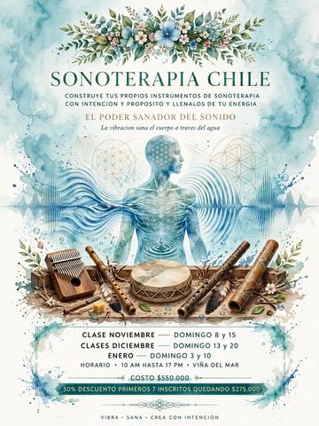 Construye tus propios instrumentos de Sonoterapia