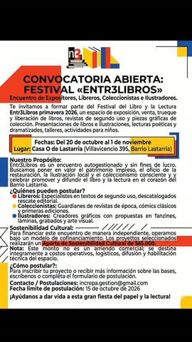 Entr3Libros Festival Spring 2026