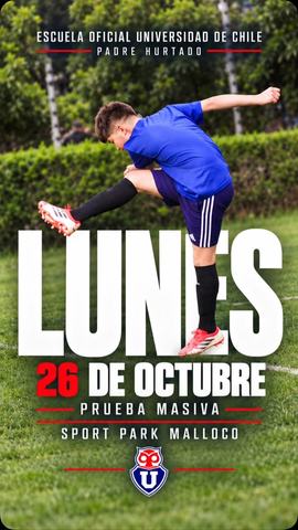 Mass Tryout Universidad de Chile Padre Hurtado