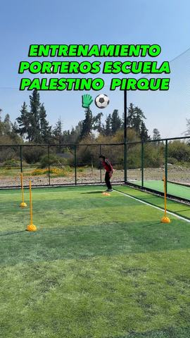 Entrenamiento Porteros Escuela Palestino Pirque