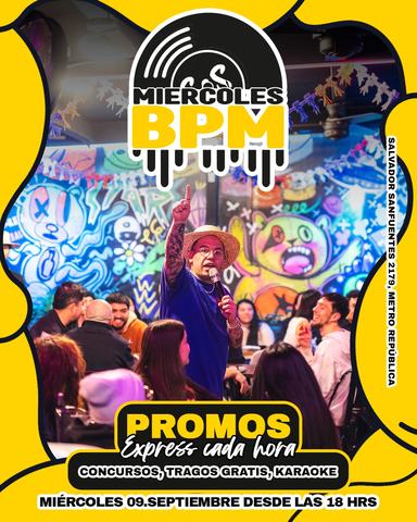Miércoles BPM en S&S Bar