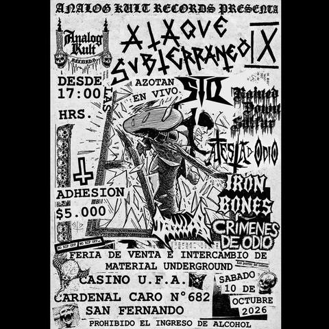 Alxove, Azotan En Vivo y más