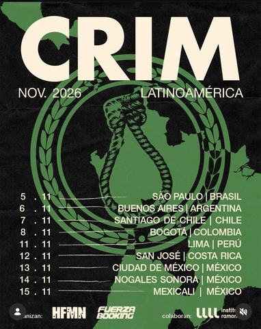 Concierto de CRIM en Santiago